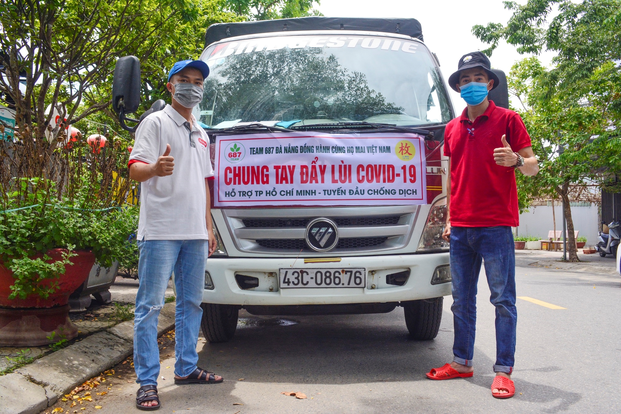 Nhấn vào ảnh để phóng to Chuyện về "chiến sĩ" chống dịch Covid-19 nơi phố biển